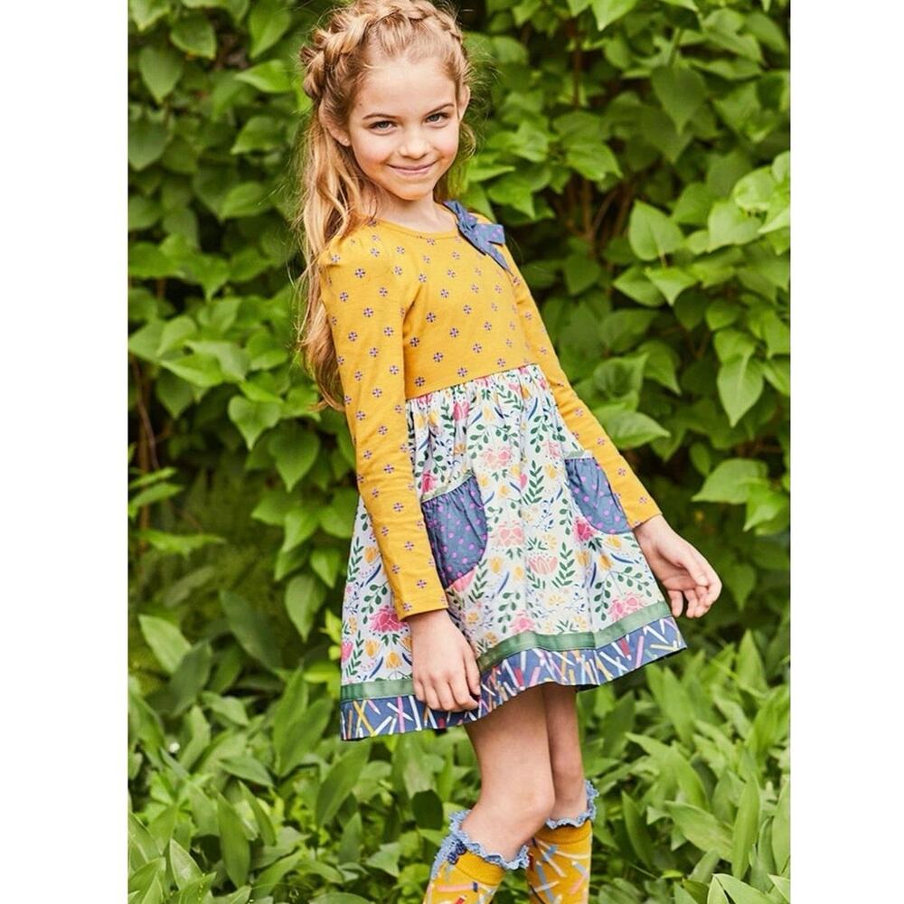 Matilda Jane Choose Your Own Path Gold Star Dress